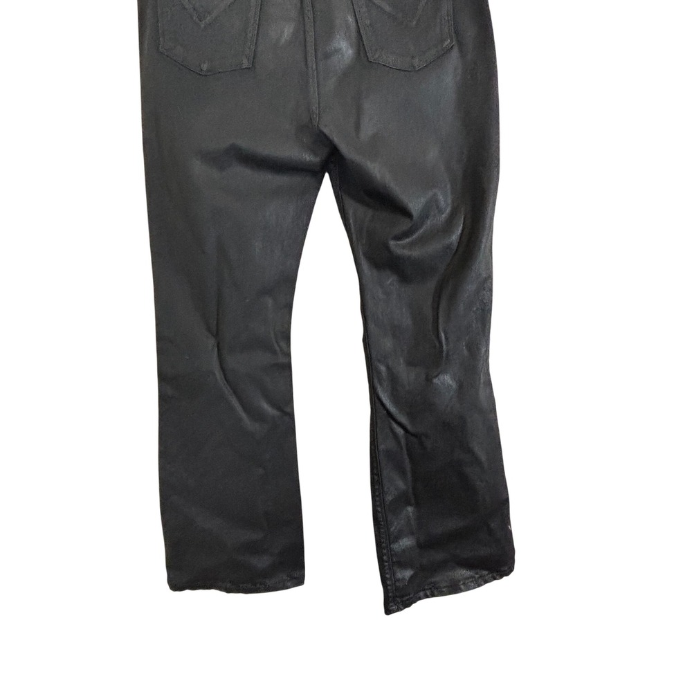 Hudson Nico Mid Rise Bootcut Coated Black Barbara Jeans Women's Size 34 - Picture 15 of 16
